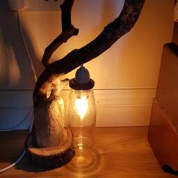 Driftwood Lamp Small - thumbnail 2