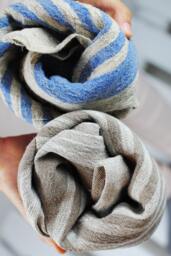 Linen Beauty Box Spa Towel Set, Headband & Sponges - Gift Wrapped - thumbnail 4