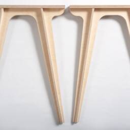 Desk Legs, Hairpin Table Kitchen Table Legs Wood, Wood Dining Legs. Home Office, Improvement, Diy Desk - thumbnail 3