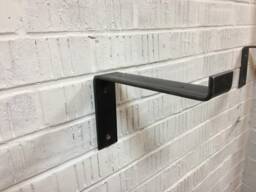 Handmade Industrial Steel Shelf Brackets Heavy Duty Scaffold Board Brackets - thumbnail 1
