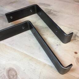 Handmade Industrial Steel Shelf Brackets Heavy Duty Scaffold Board Brackets - thumbnail 2