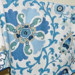 Braemore By P. Kaufmann Silsila Indian Sea-Lined & Corded Window Valance/Linen Fabric - thumbnail 2