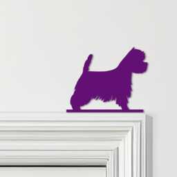 Door Topper West Highland Terrier Dog Various Colours Decorative Sign - Sign, Novelty Wall Decor, Frame Art, Art - thumbnail 4