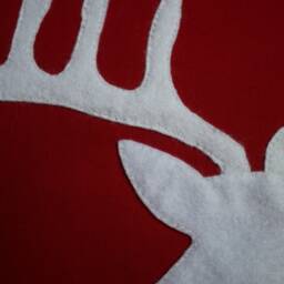 Reindeer - Right Pillow - thumbnail 2