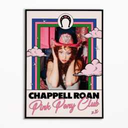 Chappell Roan Inspired Music Print Pink Pony Club, Indie Rock Art - thumbnail 3
