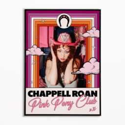 Chappell Roan Inspired Music Print Pink Pony Club, Indie Rock Art - thumbnail 2