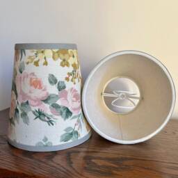 High Summer - Small Handmade Candle Clip Lampshade For Wall Lights/Chandeliers - thumbnail 2