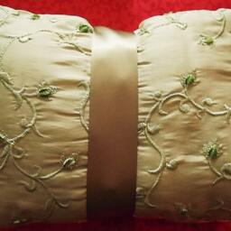 Rosebud Pillow - Create A Prettier Napping Place With This Lovely Little Travel-Size/Throw Pillow - thumbnail 2