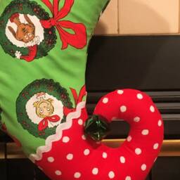 Grinch Christmas Stocking - Elf Stocking - thumbnail 4