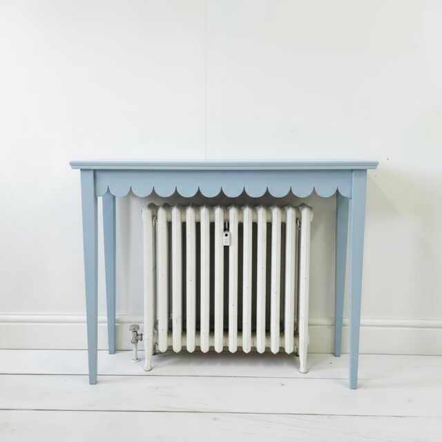 Traditional Scalloped Edge Console Tables - Handmade in Custom Sizes - image 1