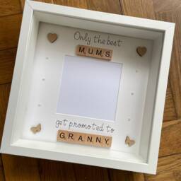 Best Mum Frame, Granny Gift For Granny, Nanny Birthday Mum, New Grandparent Gift, Baby Announcement - thumbnail 2