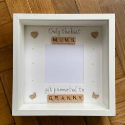 Best Mum Frame, Granny Gift For Granny, Nanny Birthday Mum, New Grandparent Gift, Baby Announcement - thumbnail 3