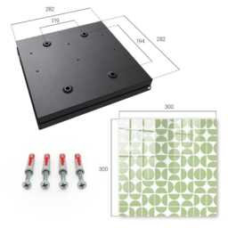 Green Geometry Key Cabinet For Home, Box Wall, Geometric Geometric, Lovers Of Modern Designs - thumbnail 4