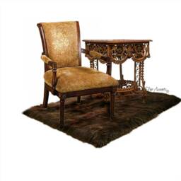 Plush Faux Sheepskin Rug - Thick Shag, Non-Slip, Usa Made - thumbnail 1