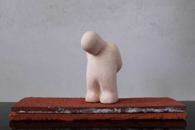 Shame - Expressive Ceramic Figurine For Sandplay & Counseling - image 1