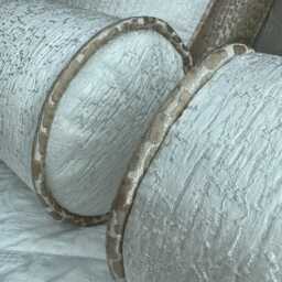 "White Champagne Bolster Cushion 16"" X 6" - thumbnail 3
