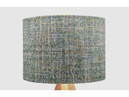 Dark Turquoise Green Woven Fabric Lampshade, Table Floor Lamp Ceiling Pendant Small Medium Large 20cm 25cm 30cm 35cm 40cm Light Shade