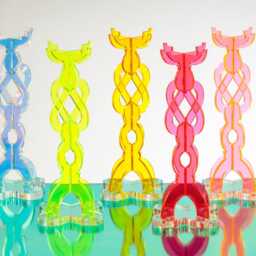 Tealight Holder Set - Contemporary Acrylic Candle Stand Minimalist Decor - thumbnail 2