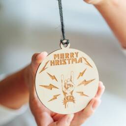 Heavy Metal Christmas Bauble Rock That Tree With This Heavy Festive Decoration - thumbnail 3