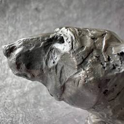 Ice Bear, Hand-Cast Bronze Polar Bear Sculpture Original Art By Kindrie Grove - thumbnail 3