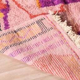 Vintage Boujaad Rug, Authentic Moroccan Rug 5x8 Ft - thumbnail 4