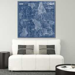 Vintage Middlesex County, Connecticut Map Print Photo Paper, Matte, Or Canvas - thumbnail 2