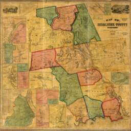 Vintage Middlesex County, Connecticut Map Print Photo Paper, Matte, Or Canvas - thumbnail 3