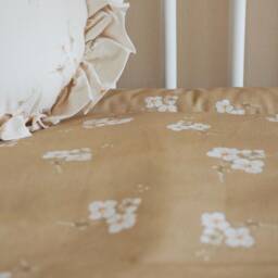 Floral Baby Play Mat Cotton Quilt Blanket - thumbnail 2