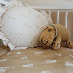 Floral Baby Play Mat Cotton Quilt Blanket - thumbnail 3