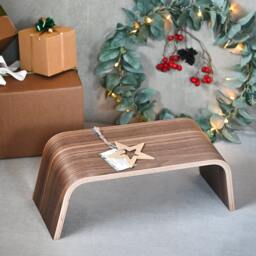 Handmade Oak Tea Ceremony Set Japanese Meditation Table & Benches - thumbnail 4