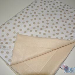Baby Blanket Incl. With Name & Date Of Birth Cotton/Fleece, Crawling Blanket, Cuddly Stroller Wrap Pad For On The Go - thumbnail 4