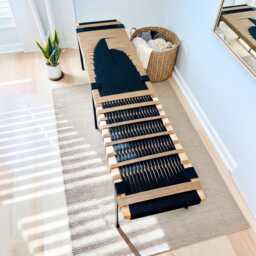 Hand-Woven Entryway Bench Mcm Style End Of Bed & Mudroom Seating - Custom-Made, Multiple Sizes - thumbnail 3