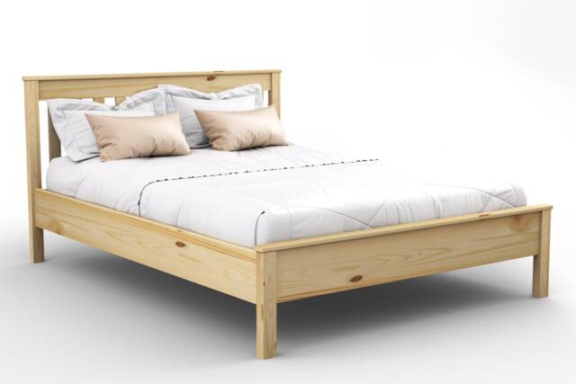 "Nodax Wooden Solid Pine Bed Frame Model ""F17" - image 1