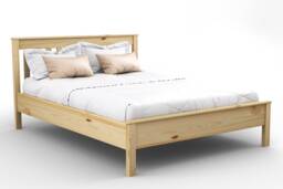 "Nodax Wooden Solid Pine Bed Frame Model ""F17"