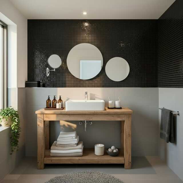 Toro Solid Wood Bathroom Vanity - image 1