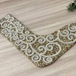 Handmade Beaded Christmas Stocking, Stockings Set 2 3 4 5 6, Gifts - thumbnail 2