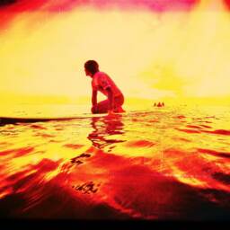 Surf Art Beach Towel Unique Surfing Boy Design - 70x35 - thumbnail 3