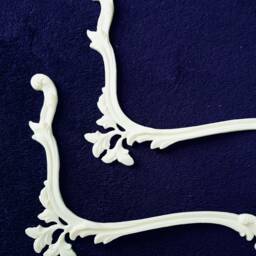 4 Gilt Gold Or White French Style Decorative Wall Furniture Moulding Pediment Frame Plastic Decoration - thumbnail 2