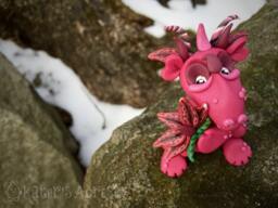 "Polymer Clay Dragon " - thumbnail 1