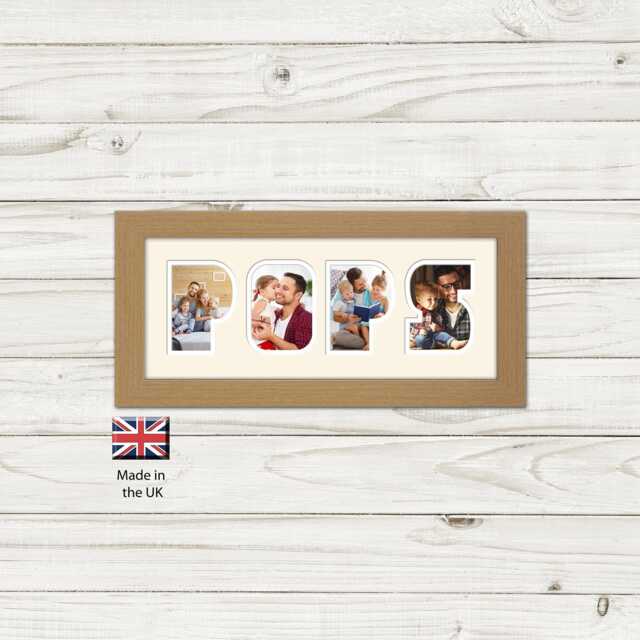 Pops Photo Frame, Father's Day Gift, Wall Decor - image 1