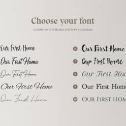 Personalized Watercolor House Portrait New Home Print - Digital File - thumbnail 2