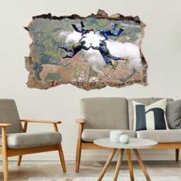 Skydiving Extreme Sports Wall Decal Sticker Mural Print Art Home Office Decor Dc19 - thumbnail 3