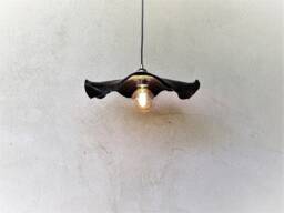 Handmade Ceramic Pendant Light Oil Stain Glaze Lampshade