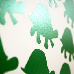 Cute Tortoise Vinyl Wall Art Decals/stickers - Various Colours & Sizes - thumbnail 3