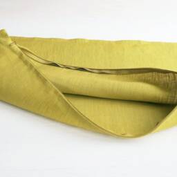 Linen Euro Sham 26x26 Chartreuse Throw Pillow Covers 20x20 Lime Green 24x24 22x22 16x16 18x18 - thumbnail 3