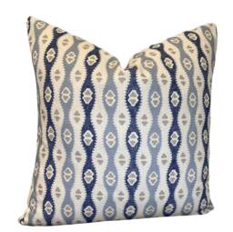 Lee Jofa Elba Print Capri Avondale Collection Cushion Cover Pillow Double Sided - thumbnail 1