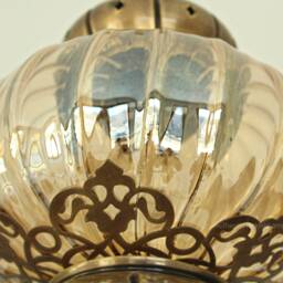 Champagne Hanging Lamp, Light, Morocco Light, Morocco Lighting, Turkish Light, Morocco Lamp, Morocco Pendant, Morocco Lantern, Turkey Lamp - thumbnail 2