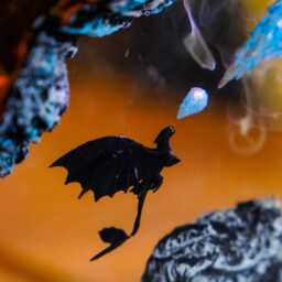 Toothle.ss & Light Fury Lamp, Night Dragon Diorama Epoxy Httyd Resin Unique Gift For Lover, Gift Her - thumbnail 3