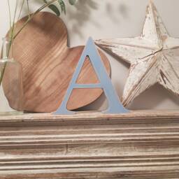 Handmade Wooden Letter A Georgian Style Nursery Decor - 30cm - thumbnail 3