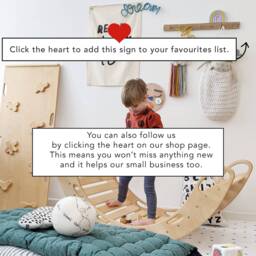 storytime Knitted Wire Word Sign. Kid's Room Decor. Wall Hanging For Book Corner, Reading Area Or Library - thumbnail 4